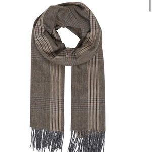 NWT ICHI Blanket Scarf - Plaid